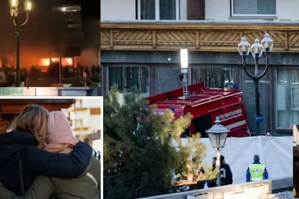 शोकमा स्विट्जरल्याण्ड: कम्तीमा चालिस जनाको मृत्यु,अधिकांश घाइते १६ देखि २६ वर्षका